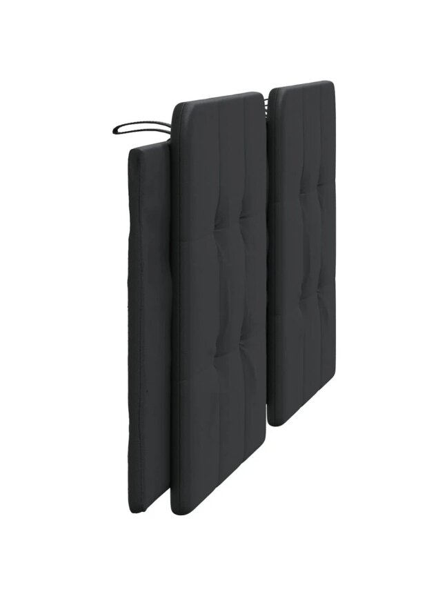 Headboard cushion, Zadar, black, 180 cm, faux leather 4