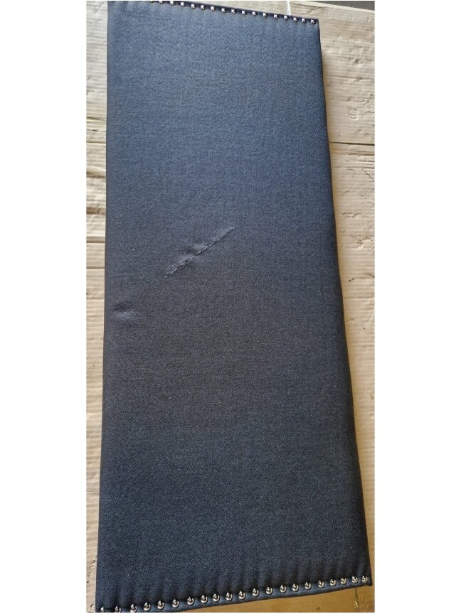 Galvūgalis, juodos spalvos, 100x5x78/88cm, audinys 8