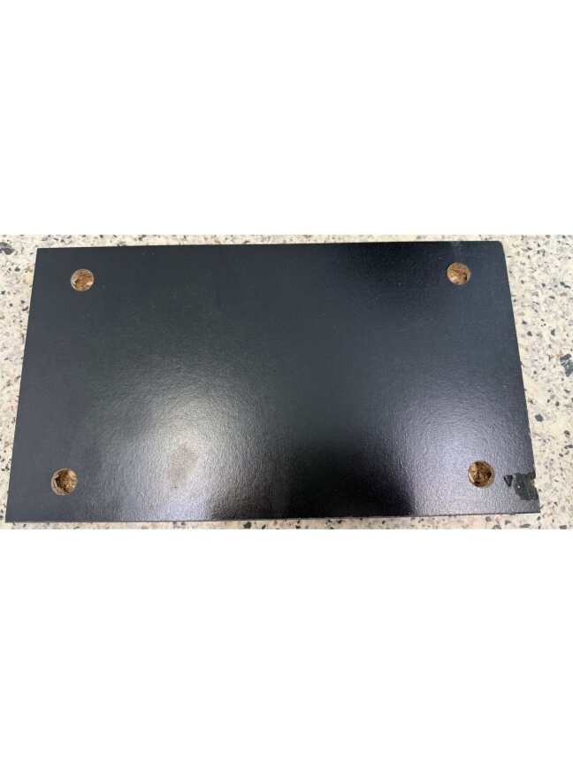Headboard cabinet, black, 100 × 19 × 103.5 cm 7