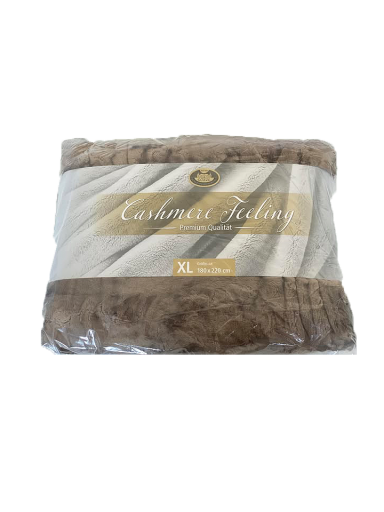 Gözze Premium Cashmere-Feeling antklodė antracitinė 180x220 cm Gözze Premium Cashmere-Feeling antklodė antracitinė 180x220 cm