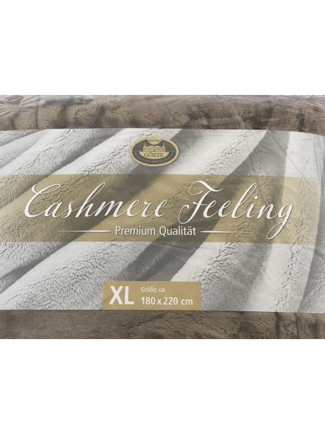 Gözze Premium Cashmere-Feeling antklodė antracitinė 180x220 cm 1