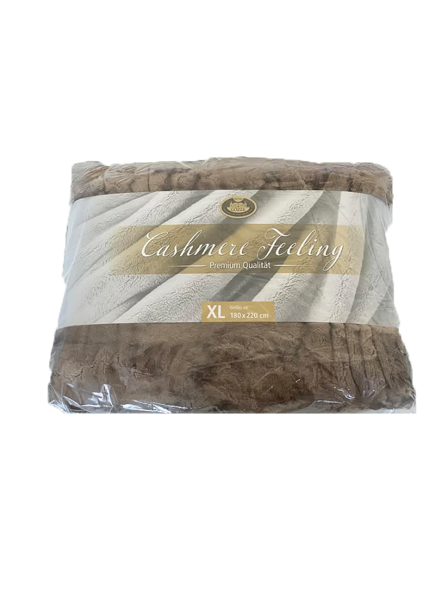 Gözze Premium Cashmere-Feeling antklodė antracitinė 180x220 cm