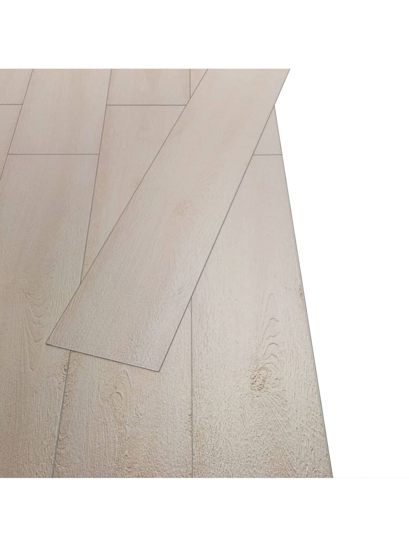 Grindų plokštės, ąžuolo baltos, PVC, 5,26m², 2mm, nelipnios. 1