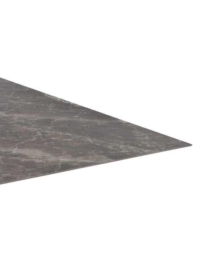 Grindų plokštės, 20vnt., juodos, 1,86m², PVC, prilimpančios 4