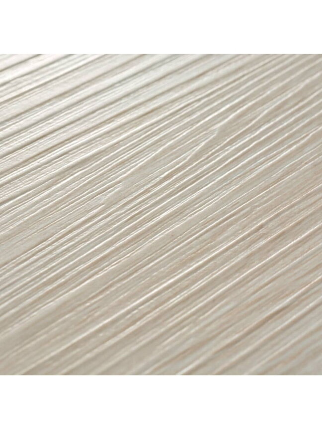 Grindų plokštės, ąžuolo baltos, PVC, 5,26m², 2mm, nelipnios. 5