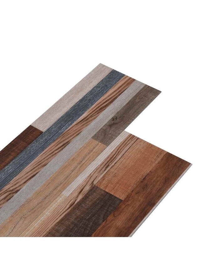 Grindų plokštės, įvairiaspalvės, PVC, 5,26m², 2mm, nelipnios 1