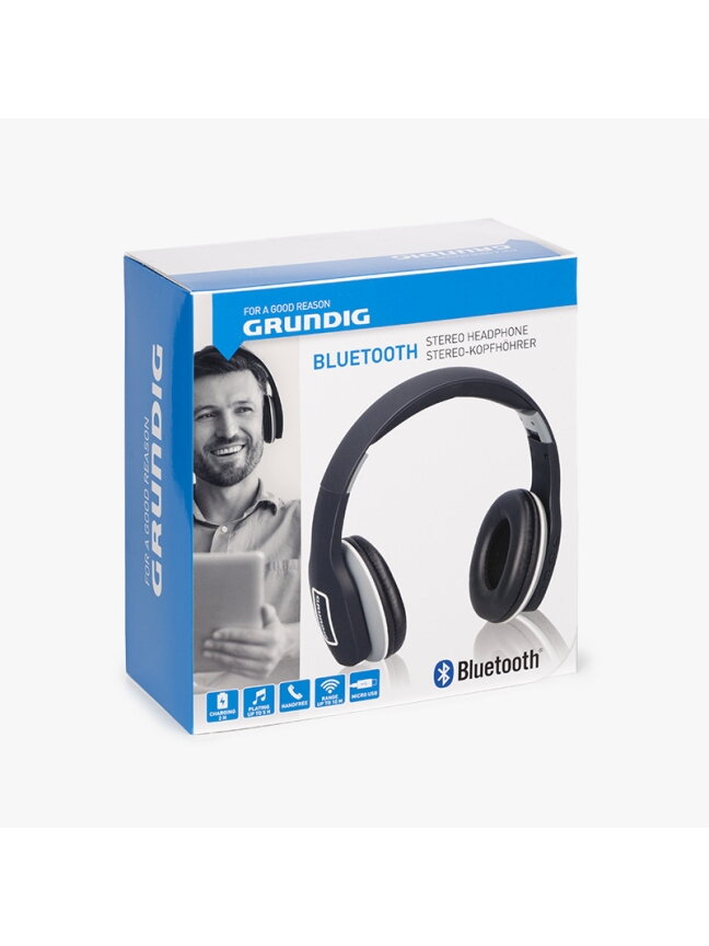 "GRUNDING" bluetooth beleidės ausinės