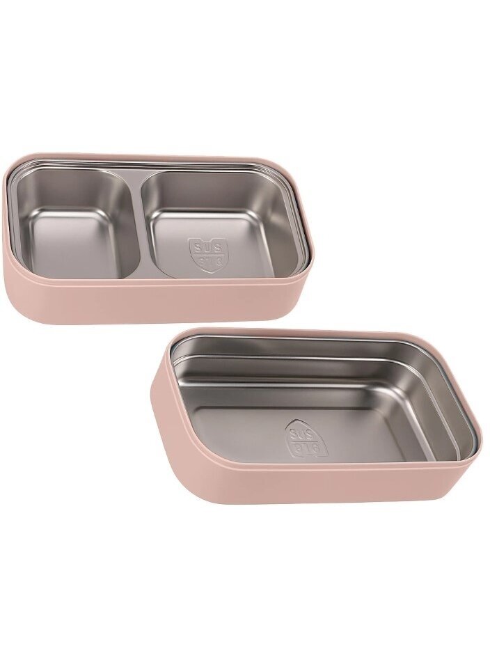 "Healthy" XXL Lunch Box with Compartments, with Cutlery, 1400 ml 5