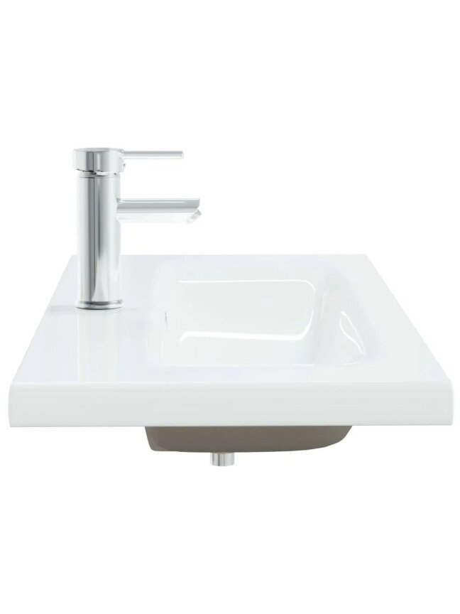 Undermount washbasin, white, 91 x 39 x 18 cm, ceramic 3