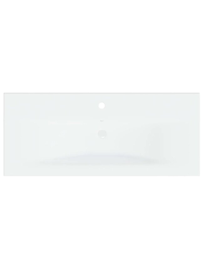 Undermount washbasin, white, 91 x 39 x 18 cm, ceramic 7