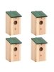 Birdhouses, 4 pcs, wood