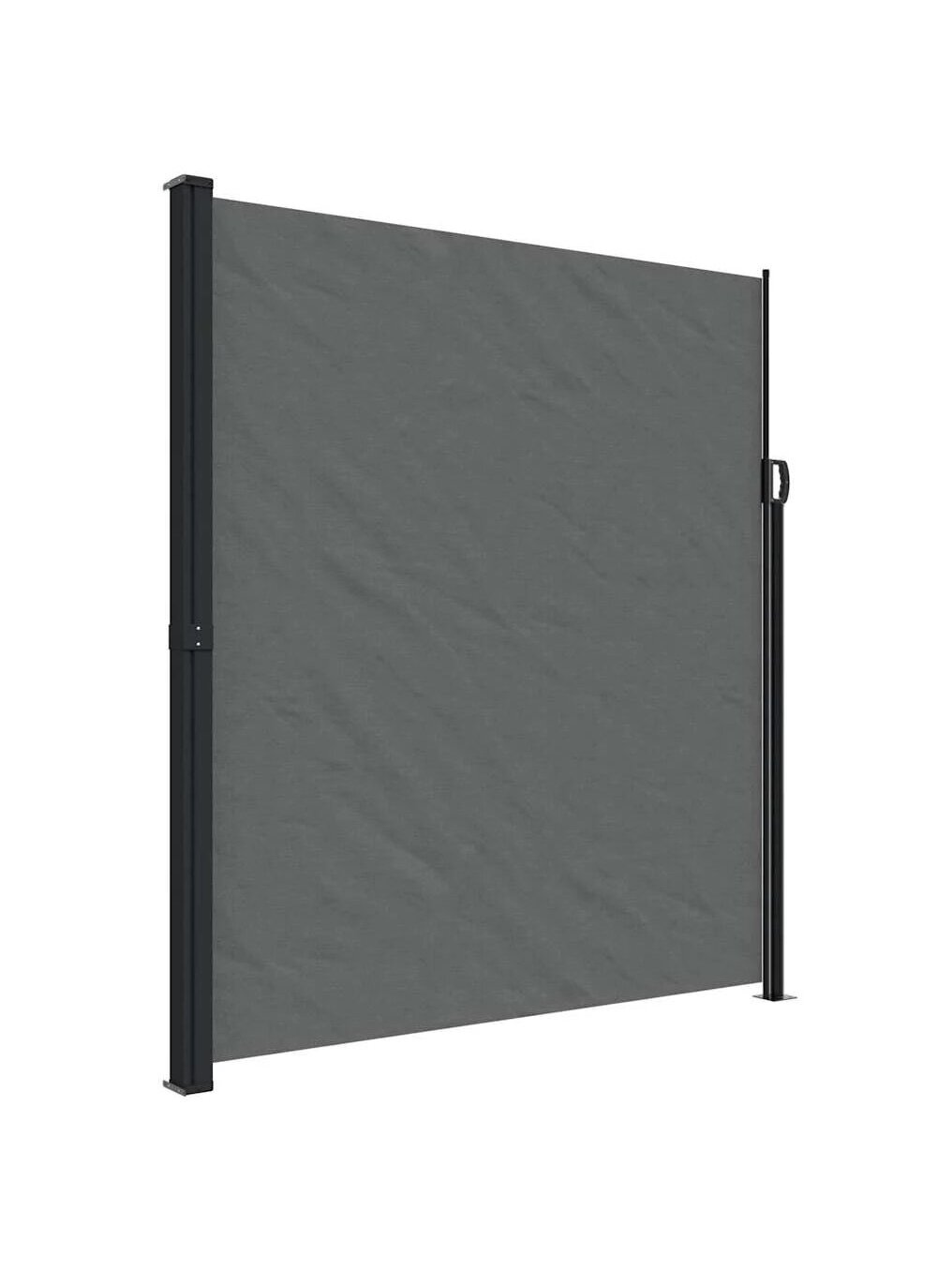 Retractable side awning, anthracite, 220 x 500 cm 1 Retractable side awning, anthracite, 220 x 500 cm 1