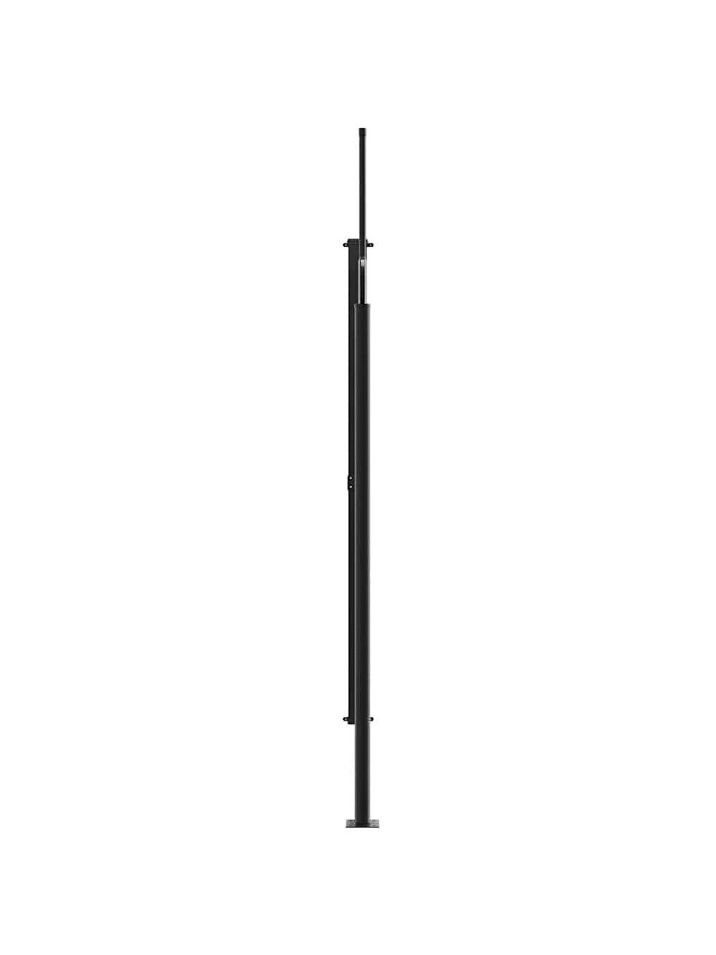 Retractable side awning, anthracite, 220 x 500 cm 2 Retractable side awning, anthracite, 220 x 500 cm 2