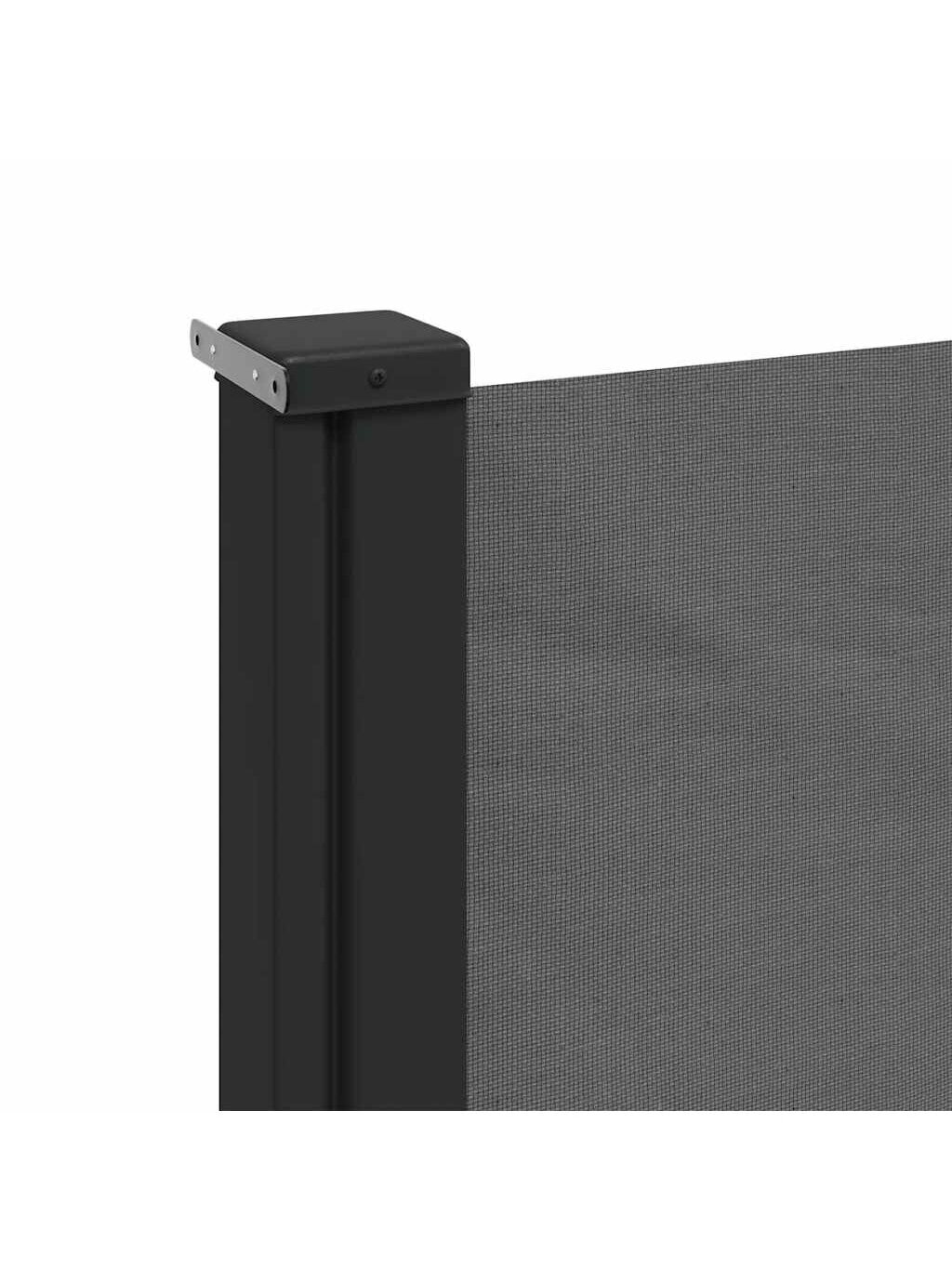 Retractable Side Awning, Anthracite, 120 × 500 cm. 6 Retractable Side Awning, Anthracite, 120 × 500 cm. 6