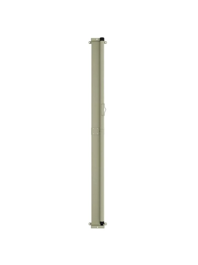 Retractable side yard screen, black, 160×300 cm 4