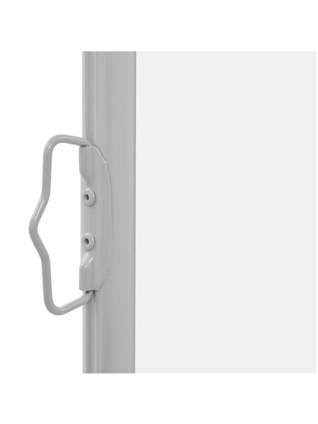 Retractable side awning 80×300 cm, cream color 4