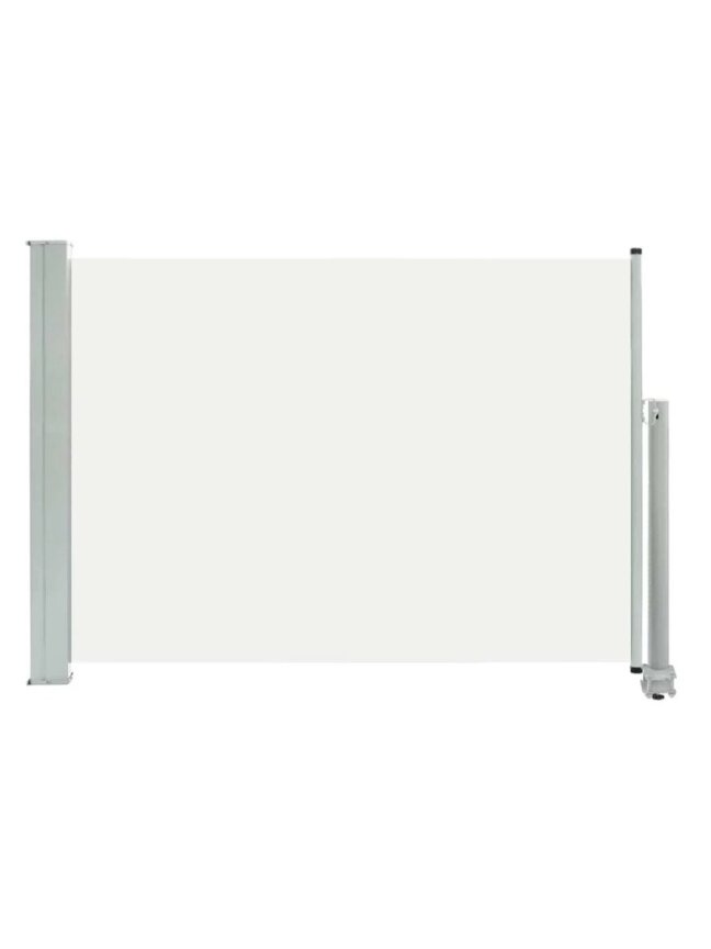 Retractable side awning 80×300 cm, cream color 1