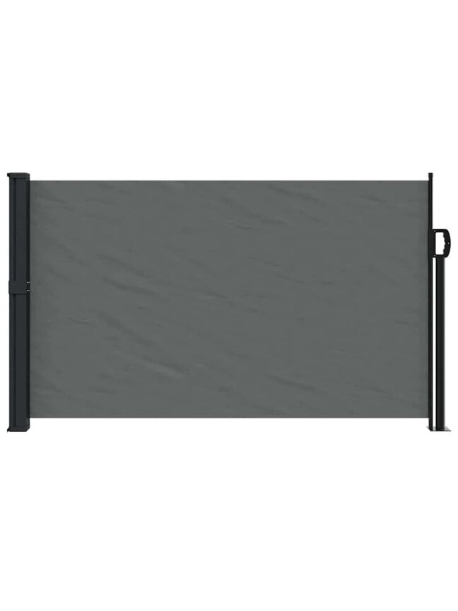 Retractable Side Awning, Anthracite, 120 × 500 cm. 2