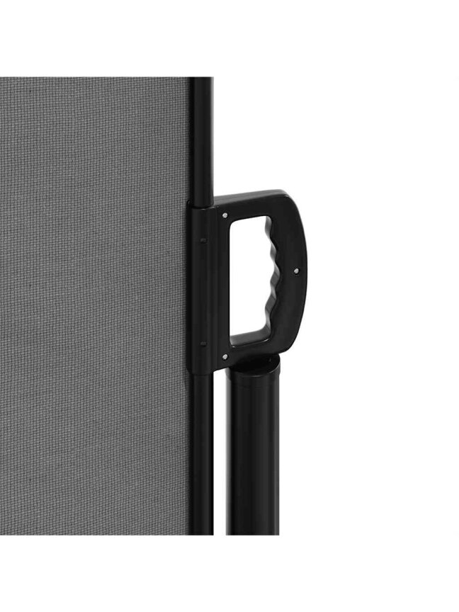 Retractable Side Awning, Anthracite, 120 × 500 cm. 7 Retractable Side Awning, Anthracite, 120 × 500 cm. 7