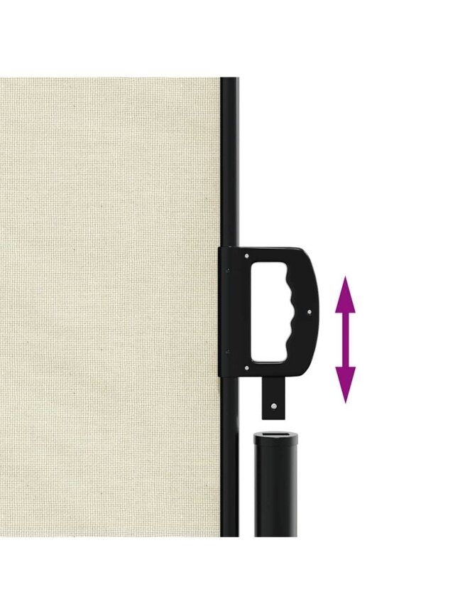 Retractable side awning, cream, 180 × 300 cm 5