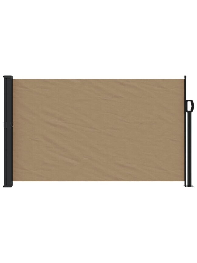 Ištraukiama šoninė markizė, taupe spalvos, 120x500cm 2