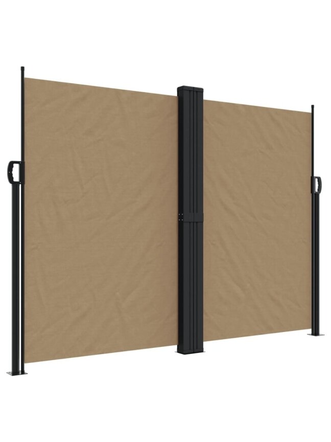 Lükatav külgsein, taupe, 180 × 1000 cm 1