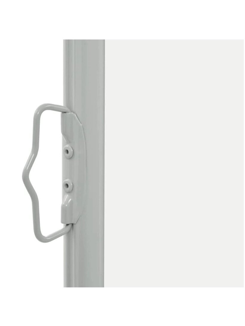 Retractable side awning 80×300 cm, cream color 4