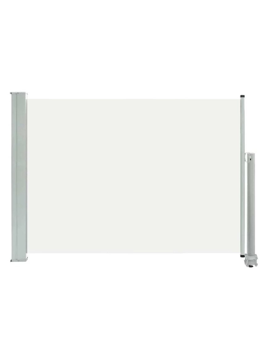 Retractable side awning 80×300 cm, cream color 1