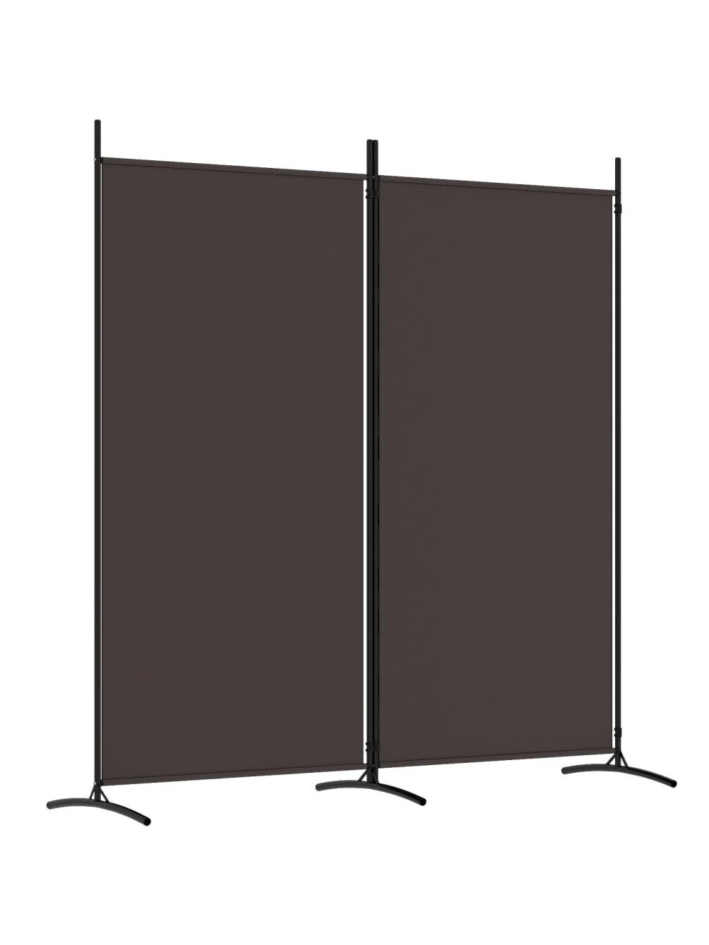 Telpas starpsiena, 2 daļas, brūna, 175x180 cm, audums 1