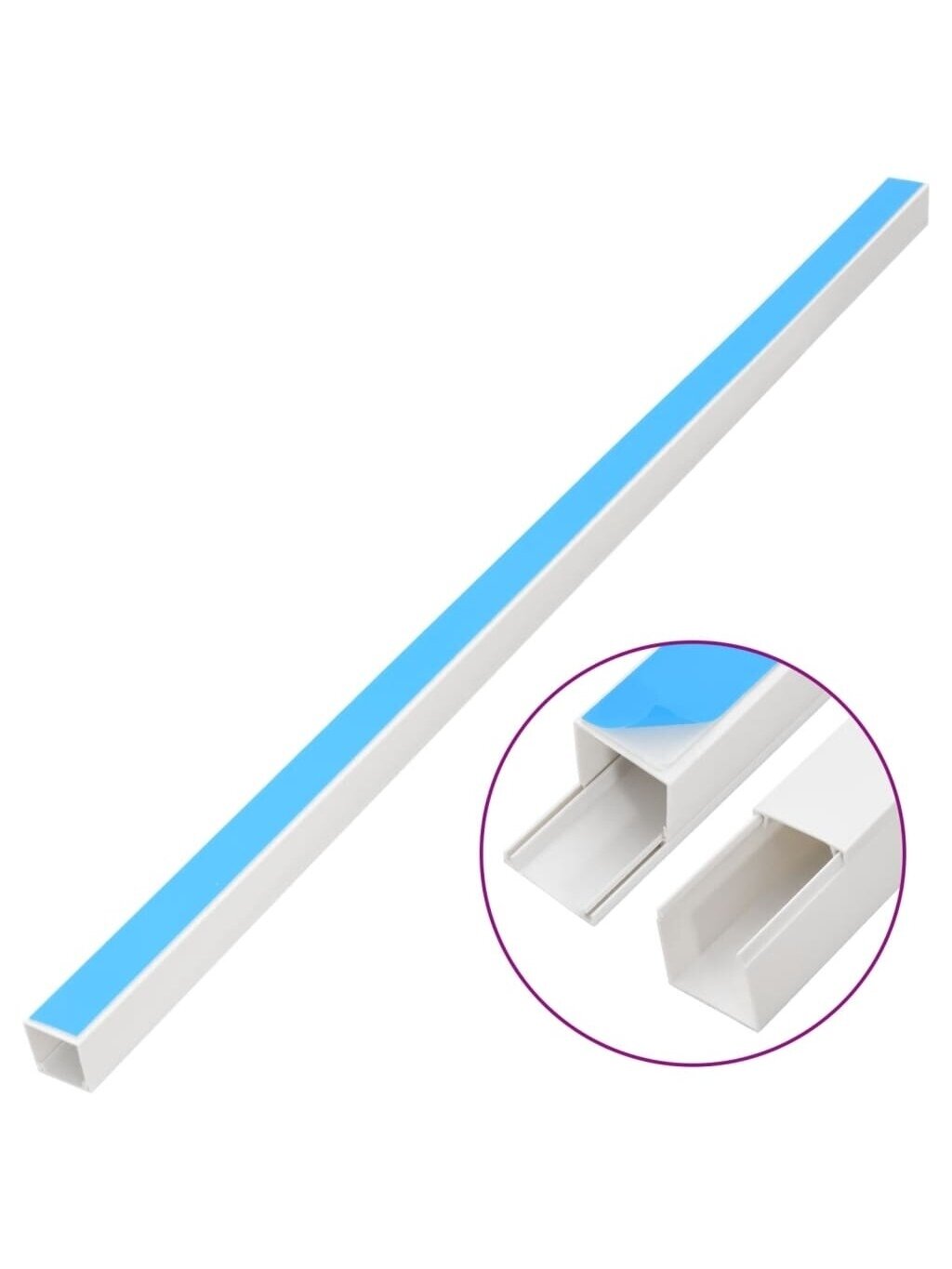 Kanał kablowy, 25 × 16 mm, 10 m, PVC, samoprzylepny 2