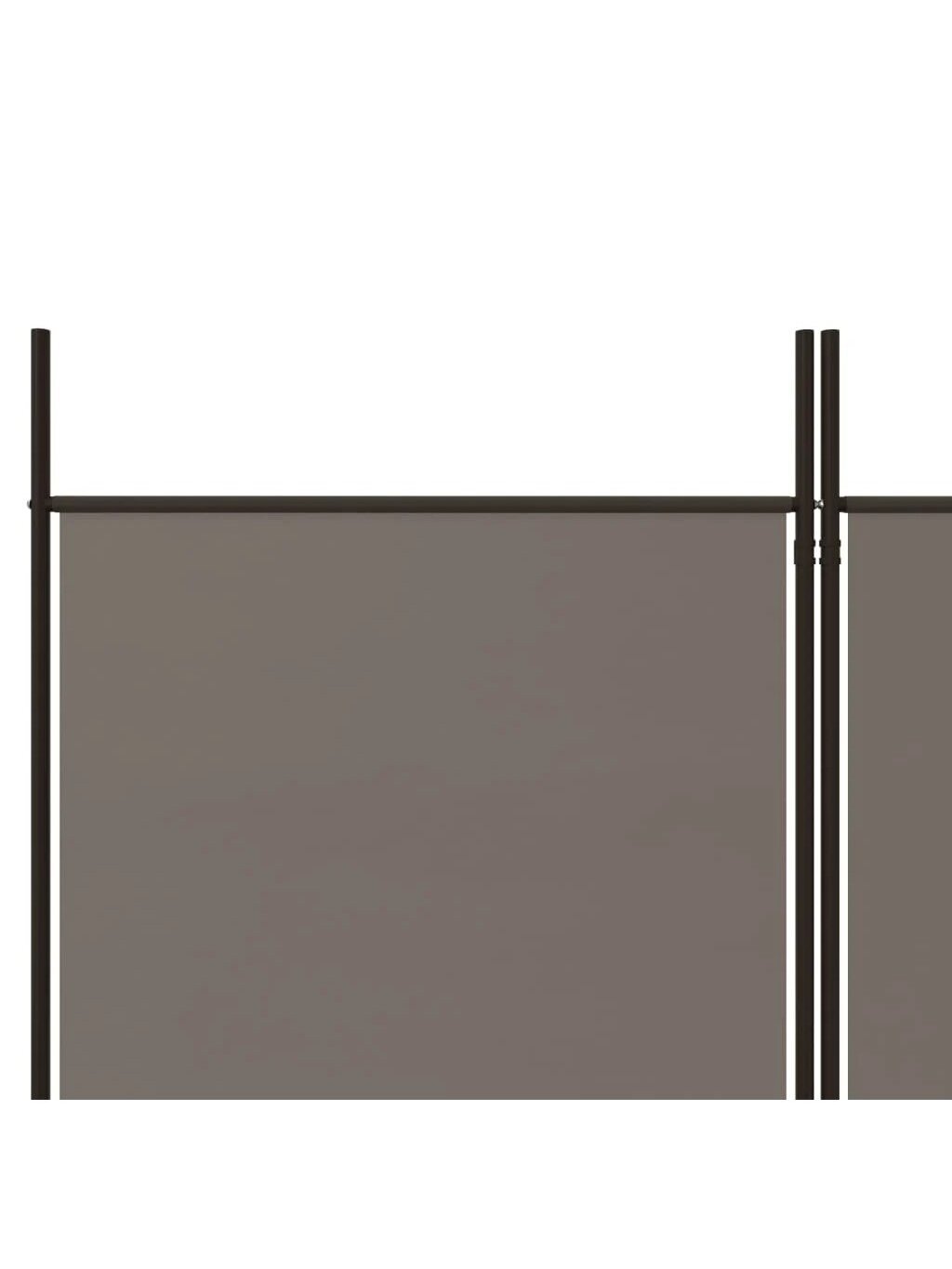 Kambario pertvara, 5 dalių, antracito, 250x200cm, audinys 6