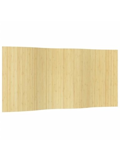 Przegroda pokojowa, jasny naturalny, 250x165 cm, bambus