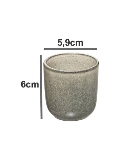 Coffee Cup – 100 ml – 5.9 × 6 cm – Green – Espresso Cup – Ceramic