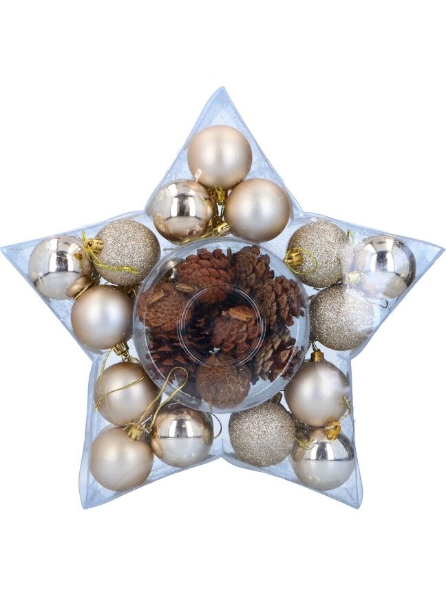 Christmas Tree Ornament Set – 56 Pieces
