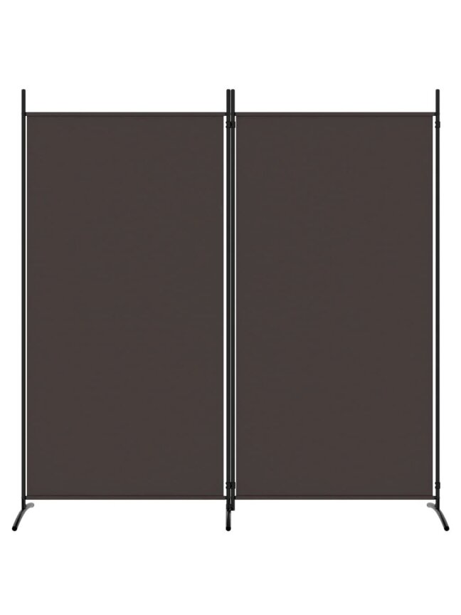 Telpas starpsiena, 2 daļas, brūna, 175x180 cm, audums 2