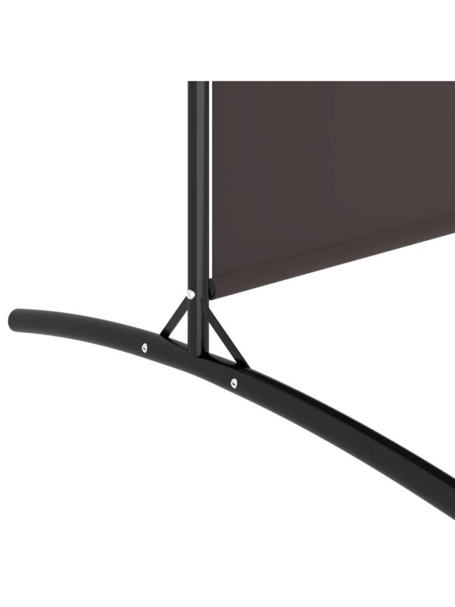 Telpas starpsiena, 2 daļas, brūna, 175x180 cm, audums 6