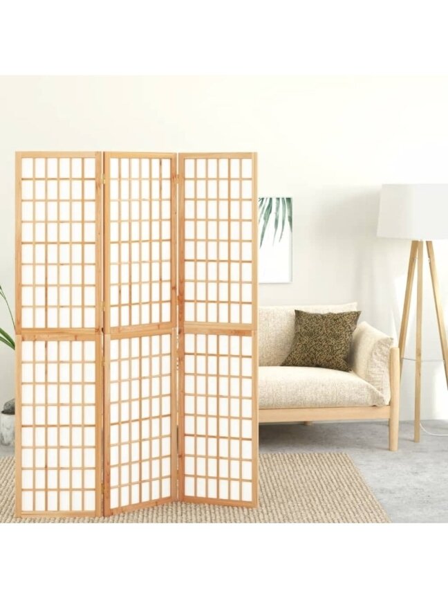 Room divider, 3 panels, 120 × 170 cm, Japanese style Room divider, 3 panels, 120 × 170 cm, Japanese style