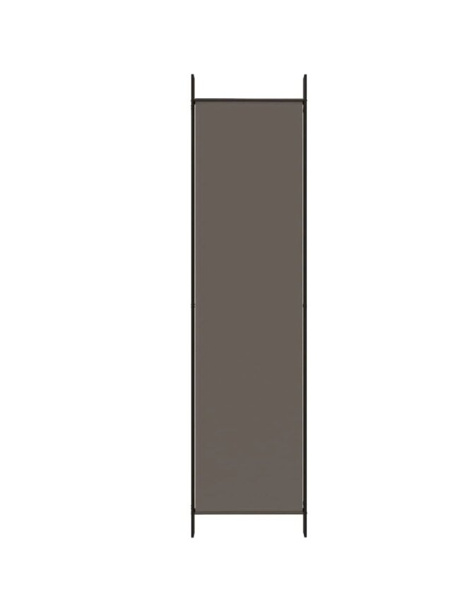 Kambario pertvara, 5 dalių, antracito, 250x200cm, audinys 5