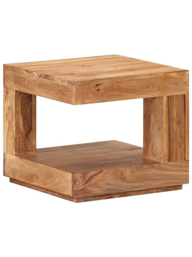 Coffee table, 45×45×40 cm, acacia wood