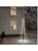 Рождественская ёлка с колышком, холодный белый свет, 108 LED, 180 см