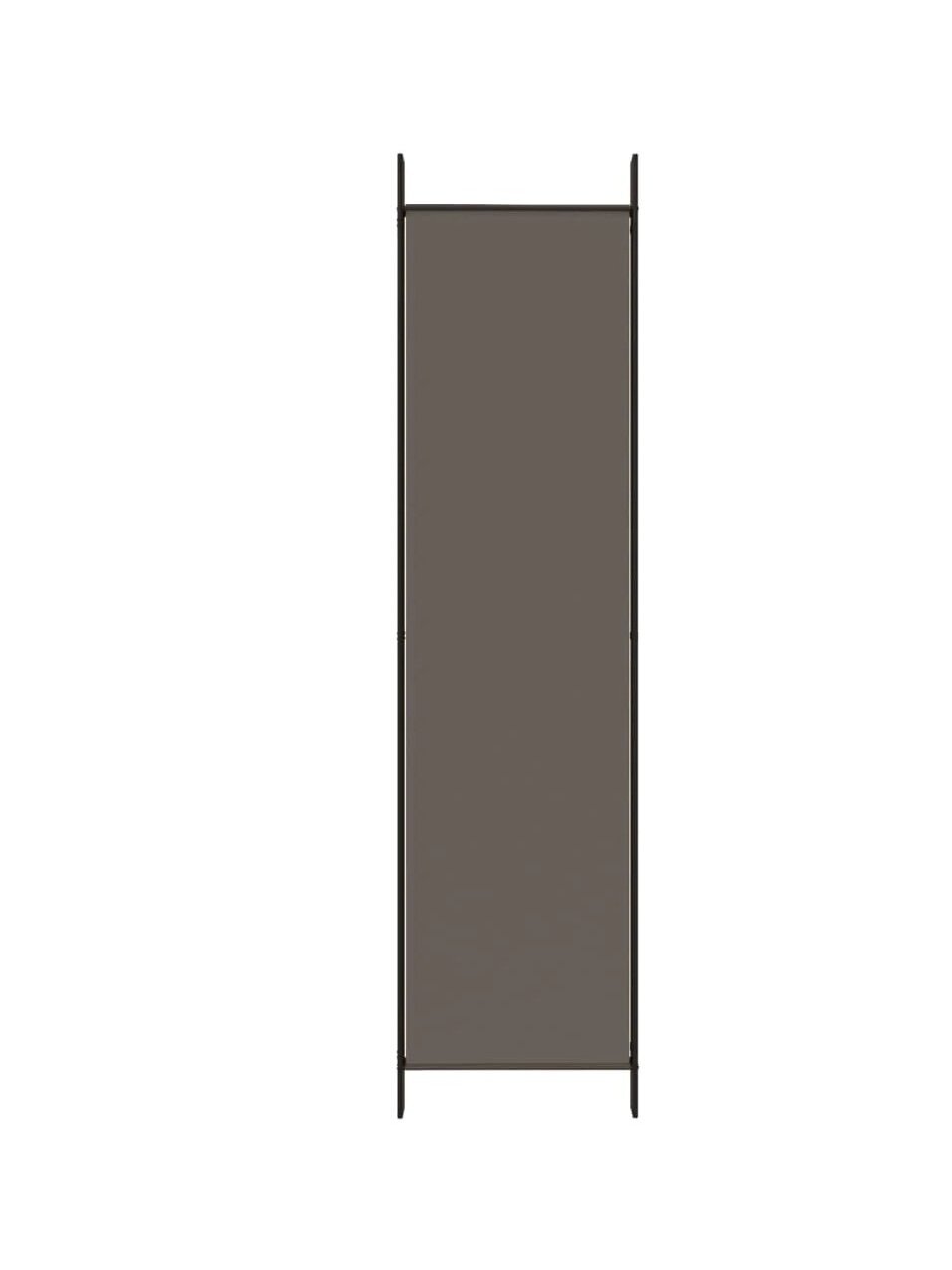 Kambario pertvara, 5 dalių, antracito, 250x200cm, audinys 5