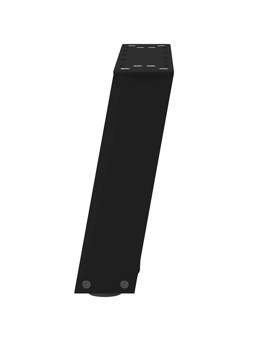 Coffee table legs, 2 pcs, black, 40 × (30–31) cm, steel, U-shaped 3
