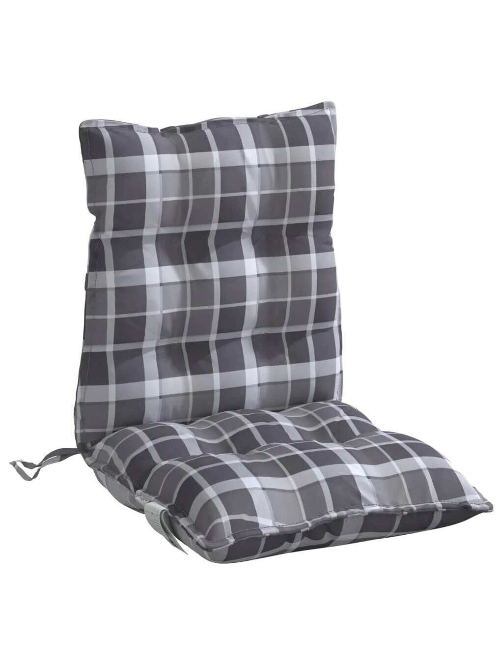Chair cushions, 2 pcs, Oxford fabric, checkered 4