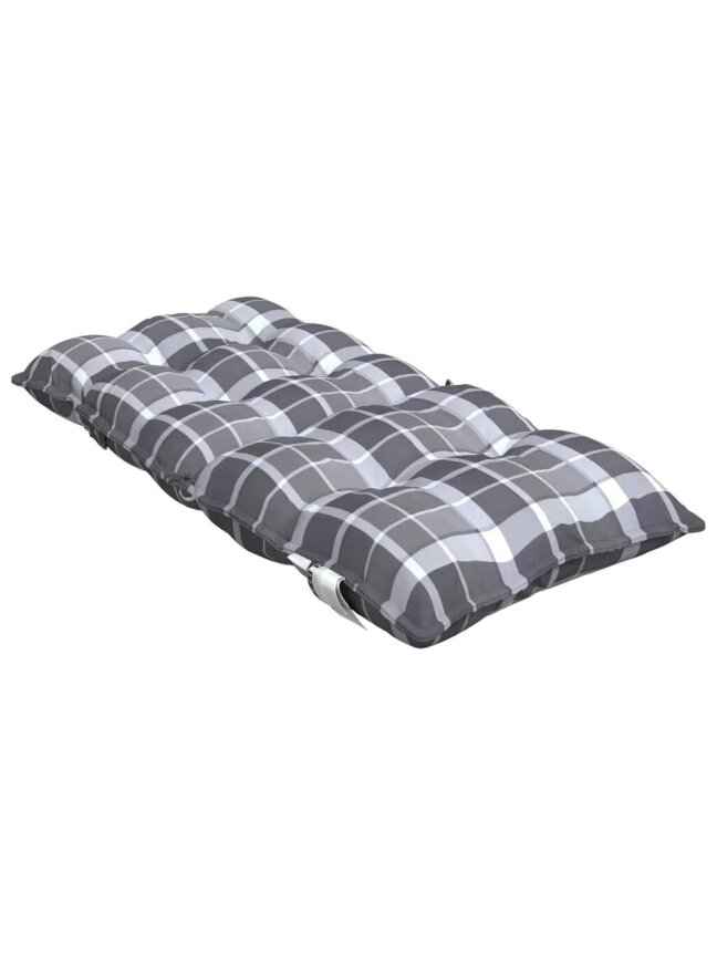 Chair cushions, 2 pcs, Oxford fabric, checkered 5