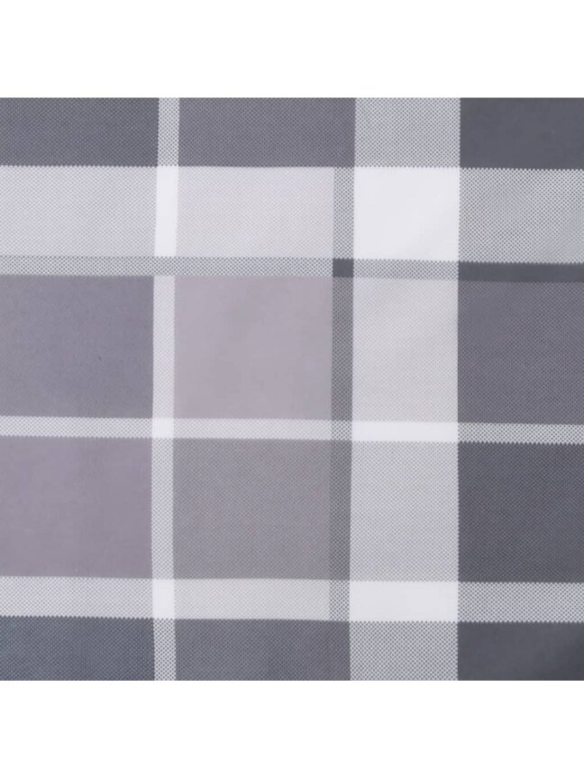 Chair cushions, 2 pcs, Oxford fabric, checkered 8