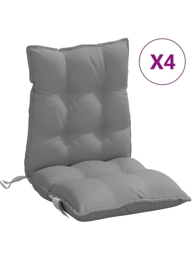 Toolipadjad, 4 tk, hallid, Oxfordi kangas 1