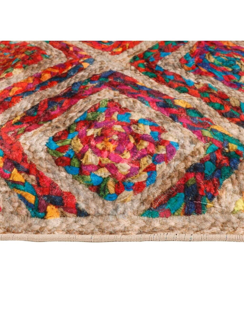 Ковёр, разноцветный, 80 × 300 см, моющийся 5