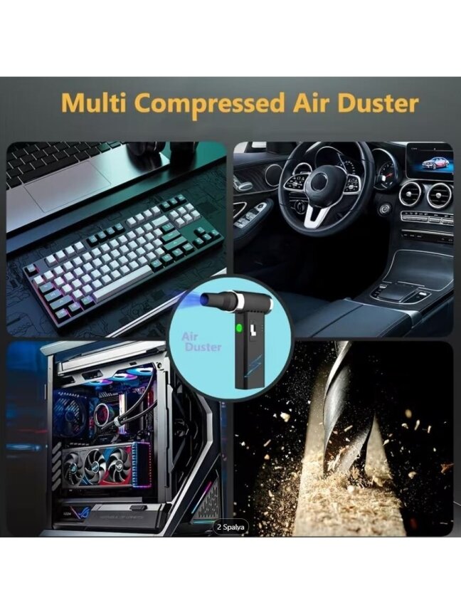 KIBEE 110000 RPM Kompresinis Oro Dulkių Valiklis 3