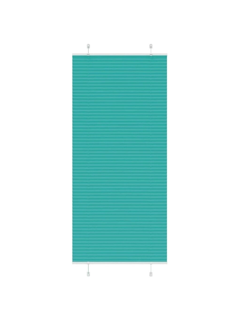Korterdatud rulood, rohelised, 85 × 200 cm, kangas 84,4 cm, polüester 1