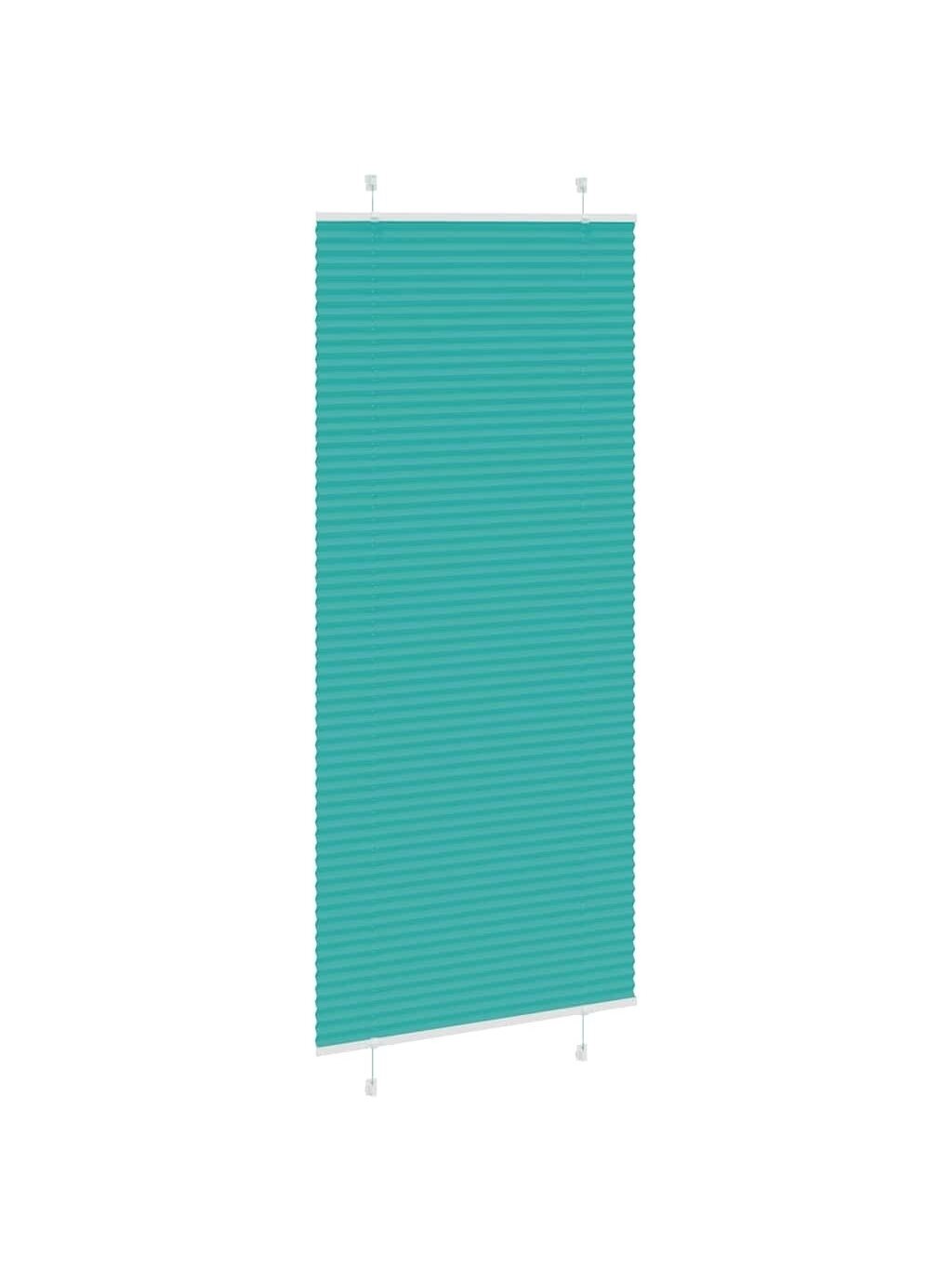 Korterdatud rulood, rohelised, 85 × 200 cm, kangas 84,4 cm, polüester 2